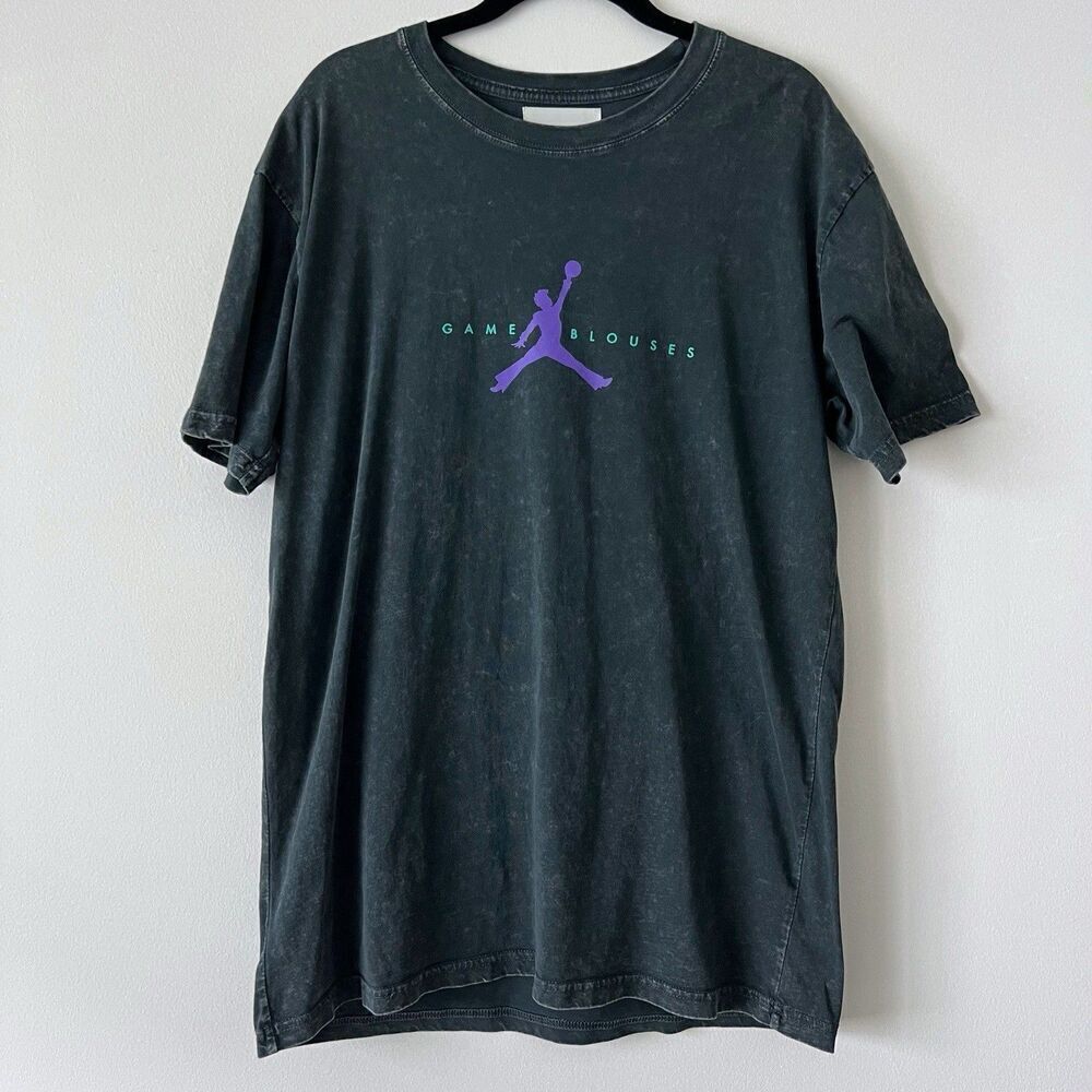 Bobby Joseph Church League Champions Men's Game Blouse Tshirt Size L Black